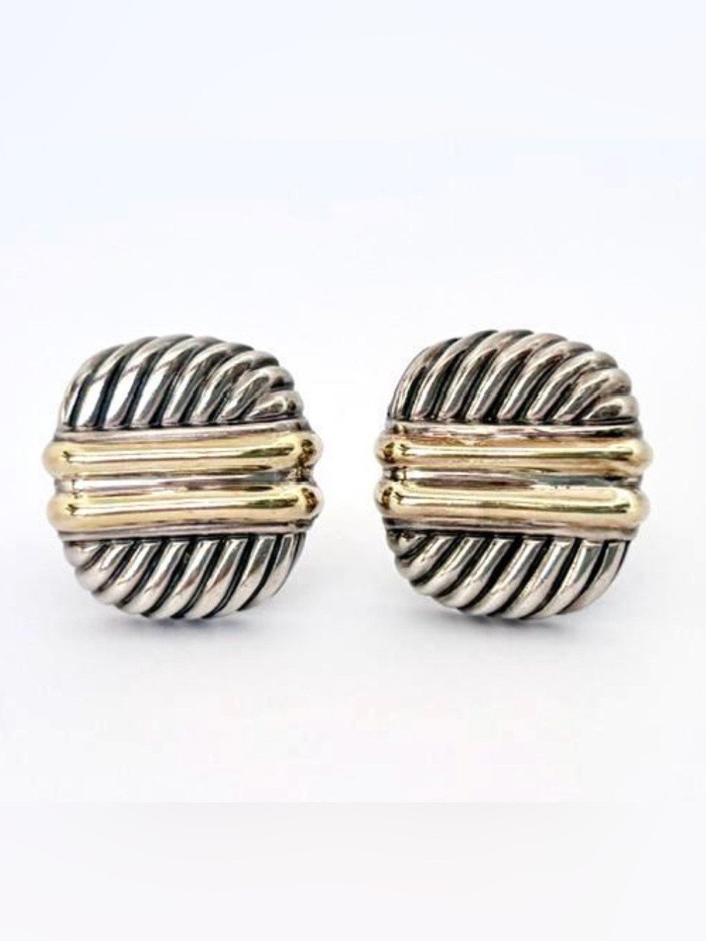 David Yurman Large Classic Cable Earrings